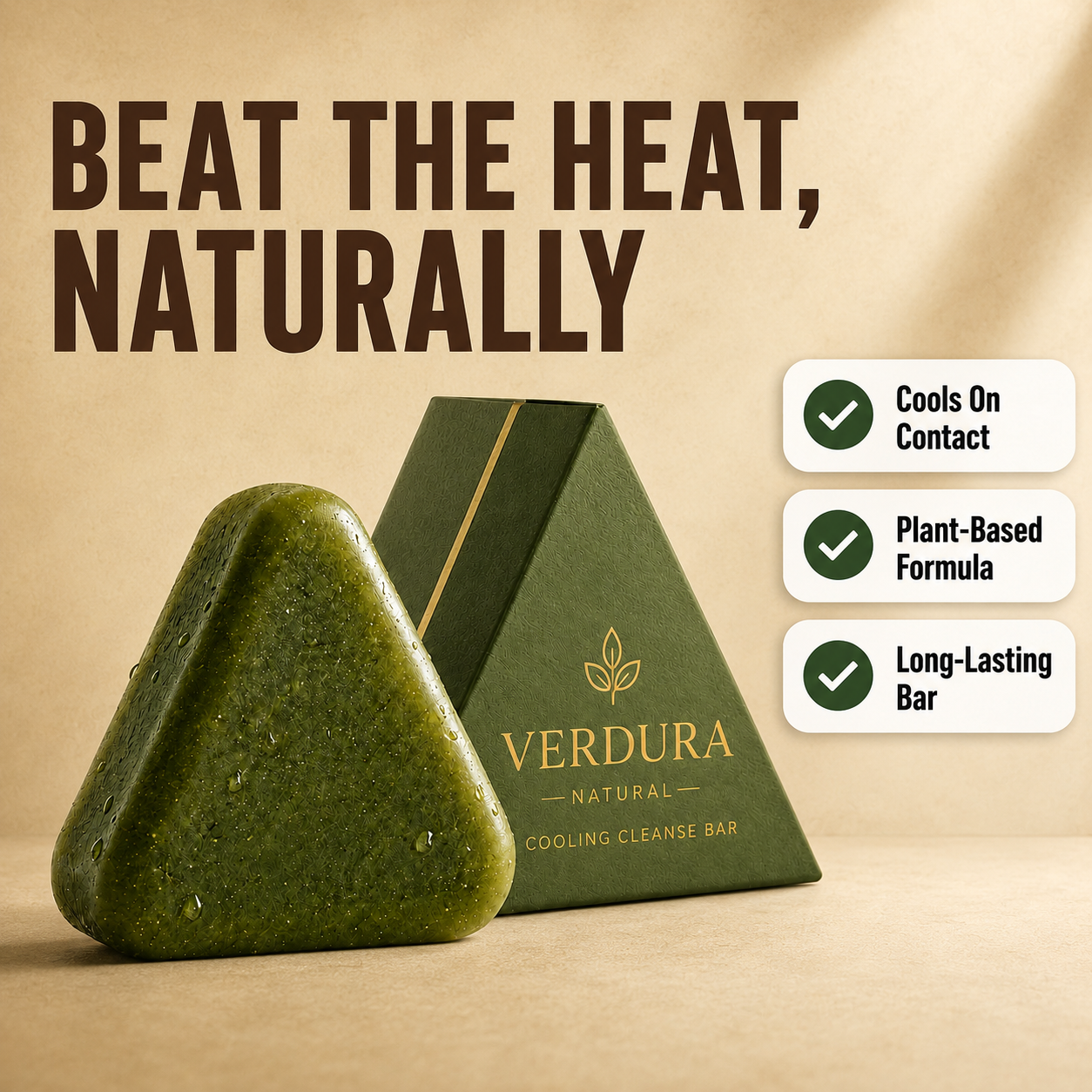 Verdura™ — Natural Cooling Cleanse Bar